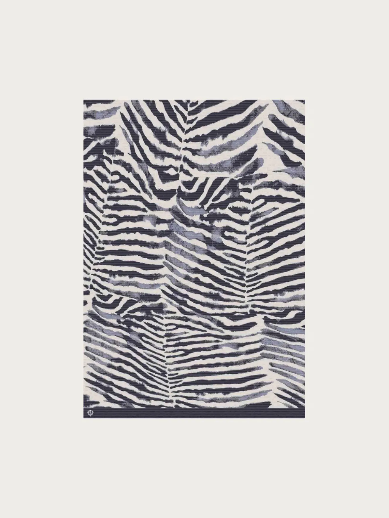 Sustainability Edition - Cashmink-Decke mit Zebra-Design - Made in Germany