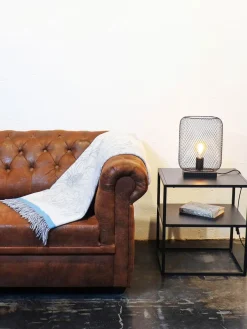 Sustainability Edition - Cashmink-Decke mit Blumen-Design - Made in Germany