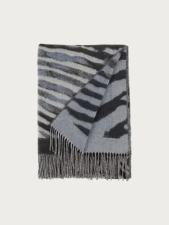 Sustainability Edition - Cashmink-Decke mit Zebra-Design - Made in Germany
