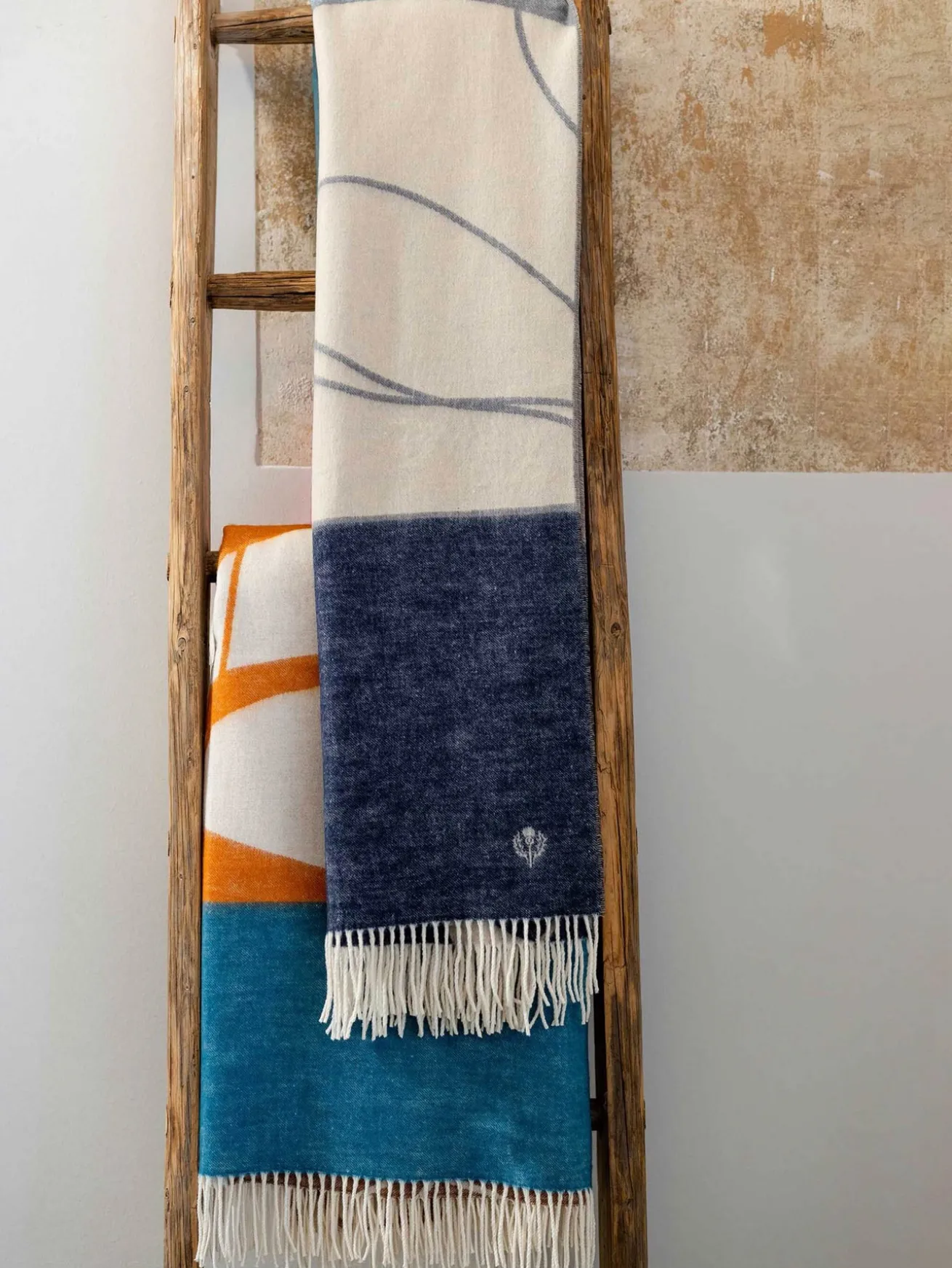 Sustainability Edition - Cashmink-Decke mit Kieselstein-Design - Made in Germany