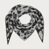 Sustainability Edition - Gestricktes Tuch mit Leo-Design