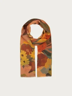 Sustainability Edition - Leichter Schal mit floralem Design