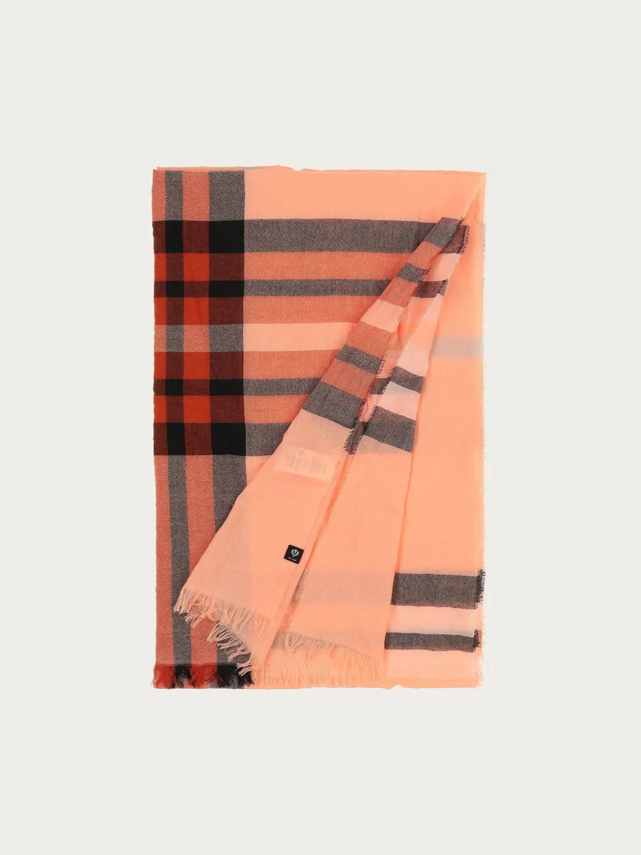 Sustainability Edition - Leichte Stola mit FRAAS Plaid Karo