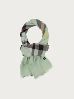 Sustainability Edition - Leichte Stola mit FRAAS Plaid Karo