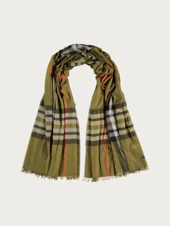 Sustainability Edition - Leichte Stola mit FRAAS Plaid Karo