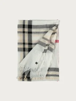 Sustainability Edition - Leichte Stola mit FRAAS Plaid Karo