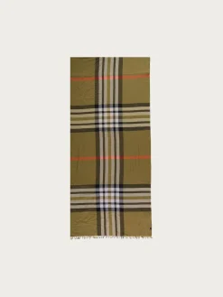 Sustainability Edition - Leichte Stola mit FRAAS Plaid Karo