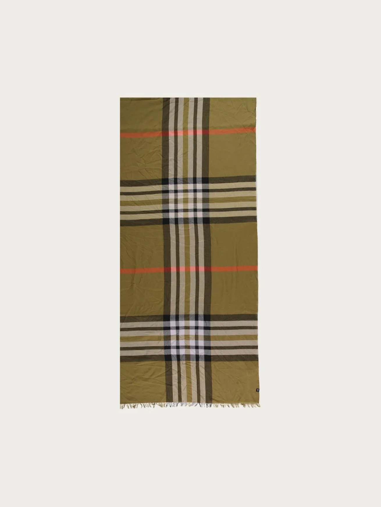 Sustainability Edition - Leichte Stola mit FRAAS Plaid Karo
