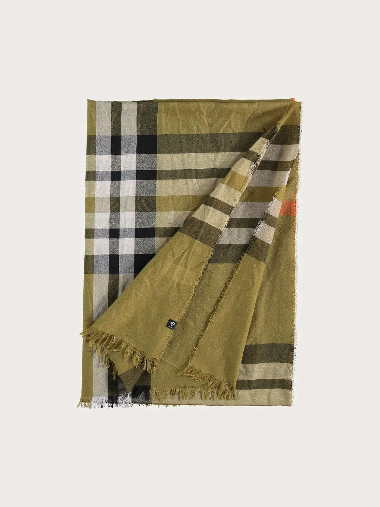 Sustainability Edition - Leichte Stola mit FRAAS Plaid Karo