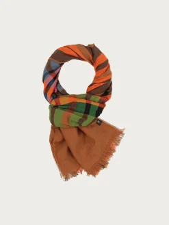 Sustainability Edition - Leichte Stola mit FRAAS Plaid Karo