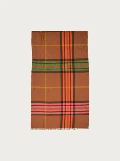 Sustainability Edition - Leichte Stola mit FRAAS Plaid Karo