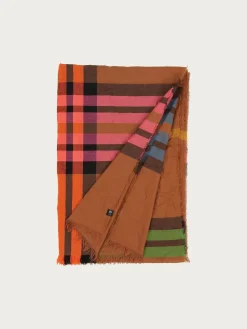Sustainability Edition - Leichte Stola mit FRAAS Plaid Karo