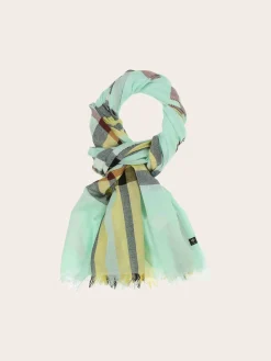 Sustainability Edition - Leichte Stola mit FRAAS Plaid Karo