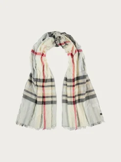 Sustainability Edition - Leichte Stola mit FRAAS Plaid Karo
