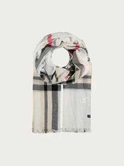 Sustainability Edition - Leichte Stola mit FRAAS Plaid Karo