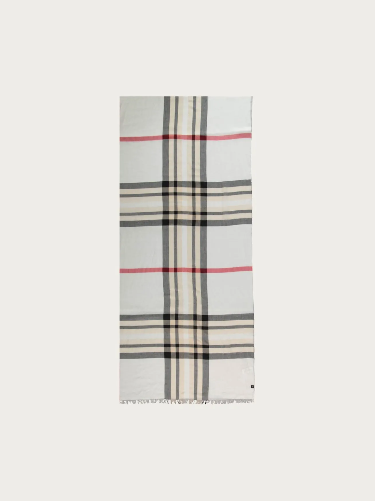 Sustainability Edition - Leichte Stola mit FRAAS Plaid Karo