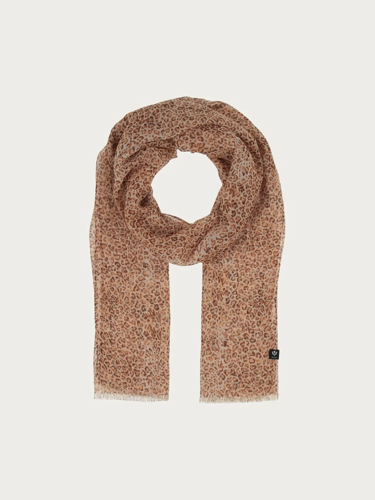 Sustainability Edition - Schal mit zartem Leo-Design