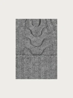 Sustainability Edition - Strickmütze mit Zopf-Mustern