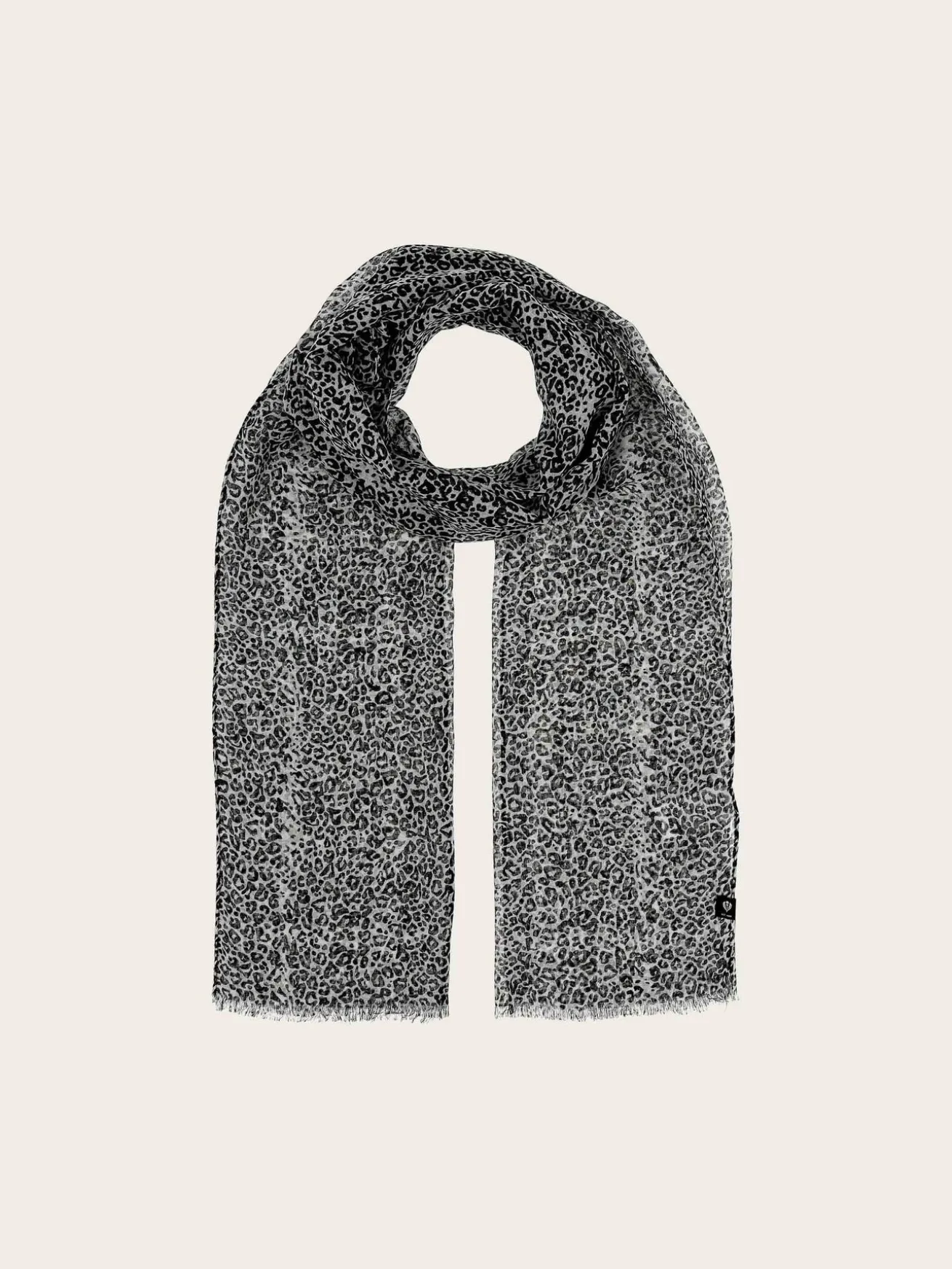Sustainability Edition - Schal mit zartem Leo-Design