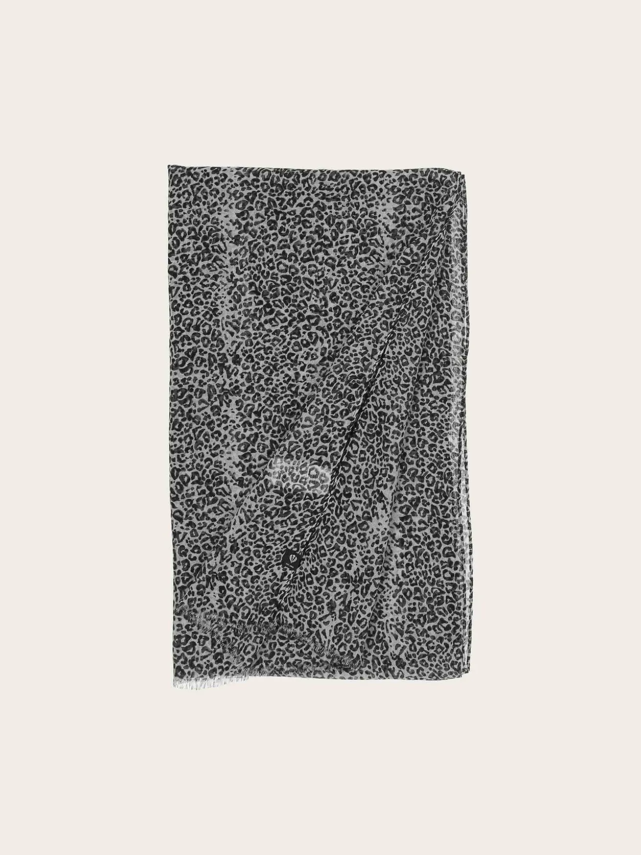 Sustainability Edition - Schal mit zartem Leo-Design