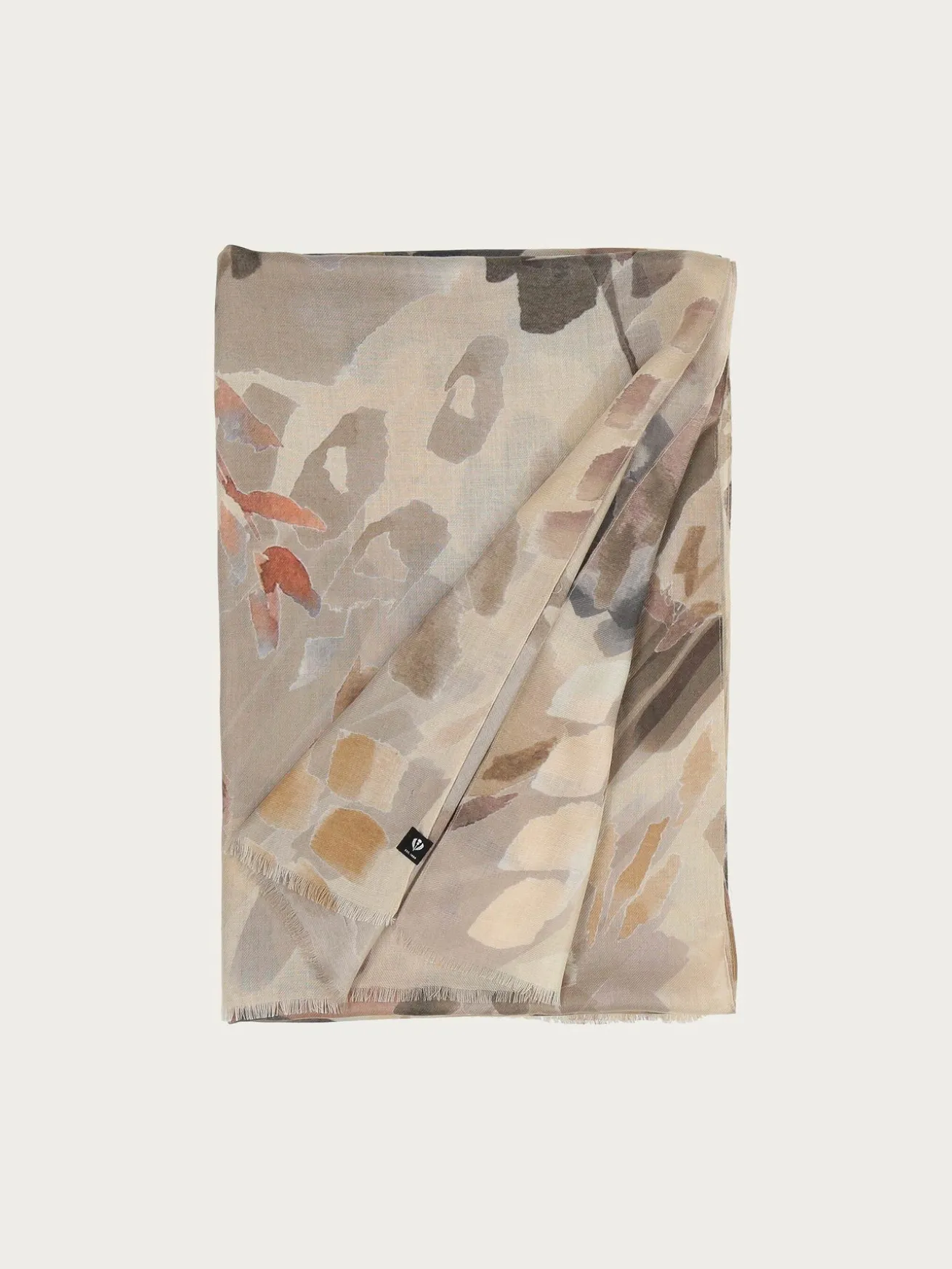 Sustainability Edition - Schal mit abstraktem floralem Design