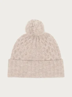 Sustainability Edition - Strickmütze mit Zopf-Mustern