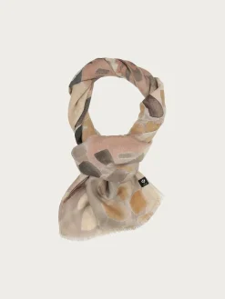 Sustainability Edition - Schal mit abstraktem floralem Design