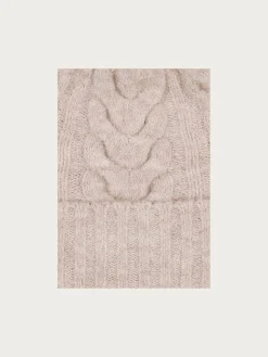 Sustainability Edition - Strickmütze mit Zopf-Mustern