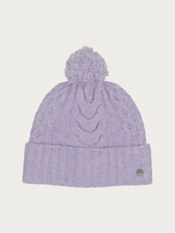 Sustainability Edition - Strickmütze mit Zopf-Mustern
