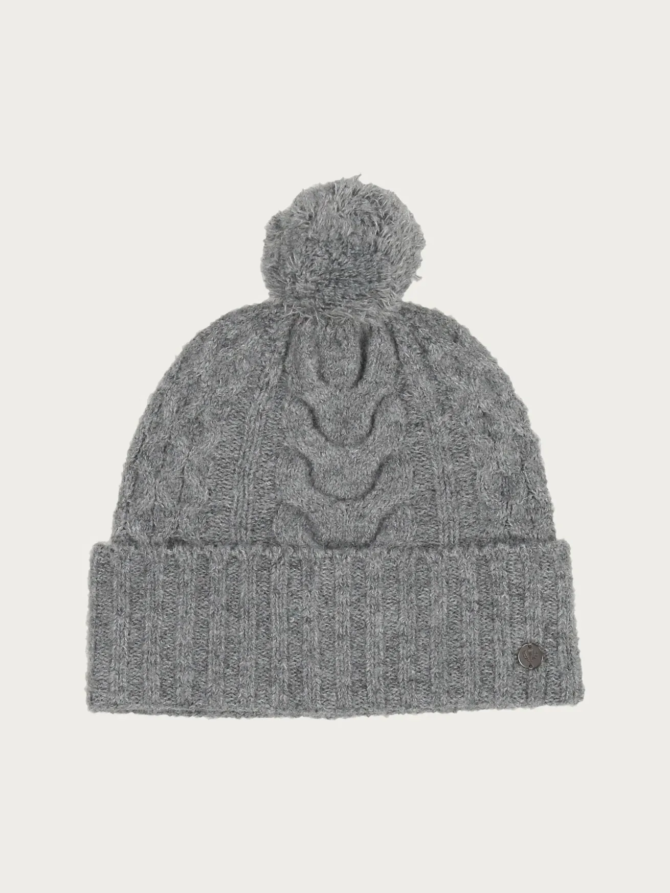 Sustainability Edition - Strickmütze mit Zopf-Mustern
