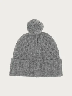 Sustainability Edition - Strickmütze mit Zopf-Mustern