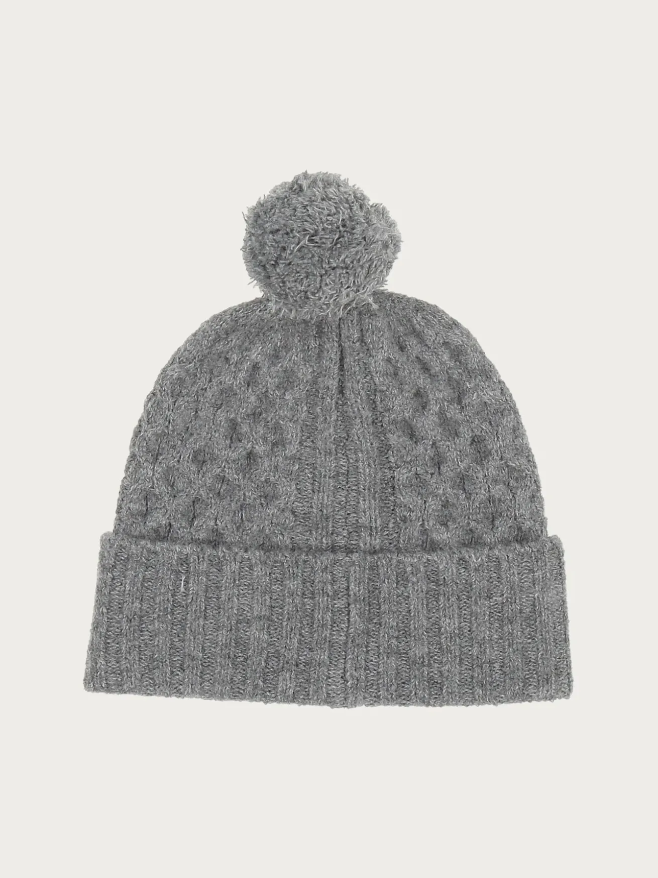 Sustainability Edition - Strickmütze mit Zopf-Mustern