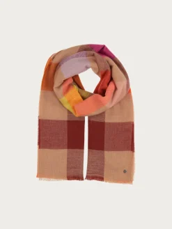 Sustainability Edition - Wollschal mit XL-Karos