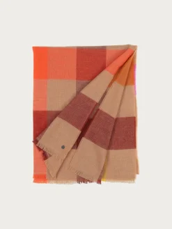 Sustainability Edition - Wollschal mit XL-Karos