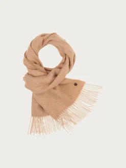 Sustainability Edition - Wollschal mit Fischgrät-Muster
