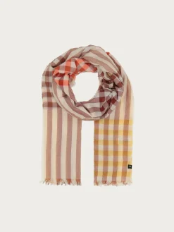 Sustainability Editon - Leichte Stola mit Karo-Design