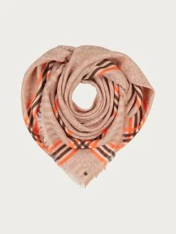 Tuch mit Paisley-Muster in Wollmischung