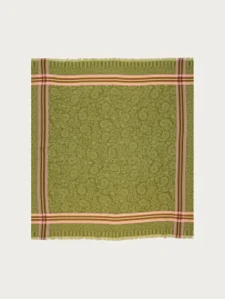Tuch mit Paisley-Muster in Wollmischung