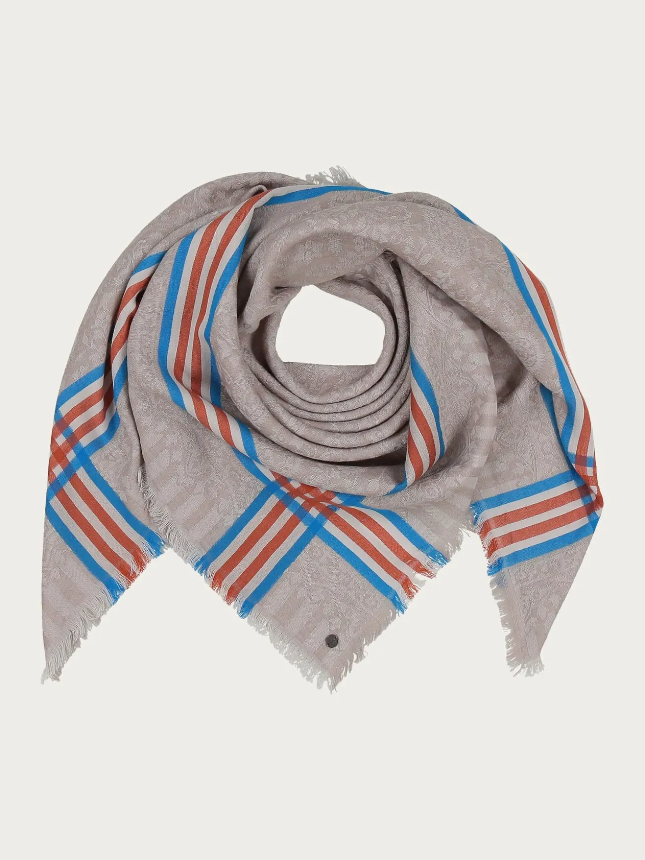 Tuch mit Paisley-Muster in Wollmischung
