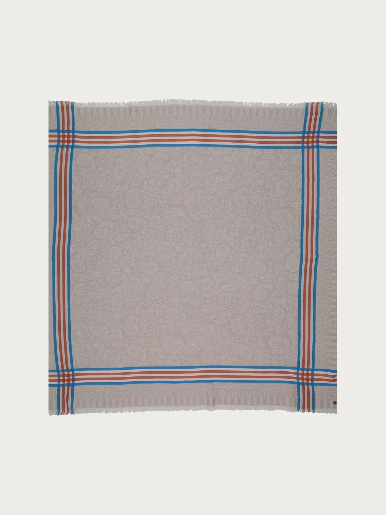 Tuch mit Paisley-Muster in Wollmischung
