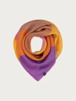 Tuch mit Wellen-Design aus reiner Seide