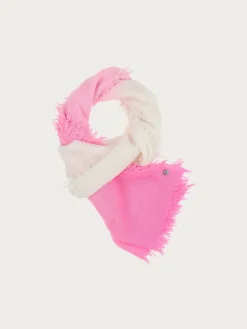 Wollschal im Ombré-Design