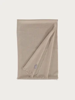 Zarte einfarbige Pashmina aus reinem Kaschmir