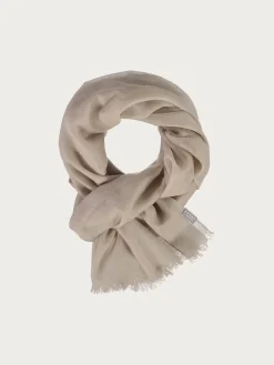 Zarte einfarbige Pashmina aus reinem Kaschmir