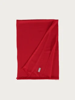 Zarte einfarbige Pashmina aus reinem Kaschmir