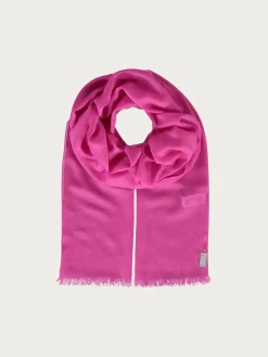Zarte einfarbige Pashmina aus reinem Kaschmir