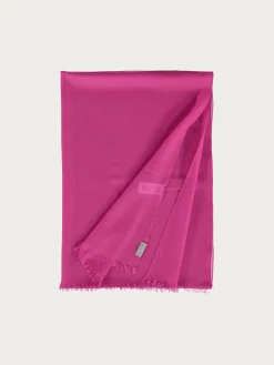 Zarte einfarbige Pashmina aus reinem Kaschmir