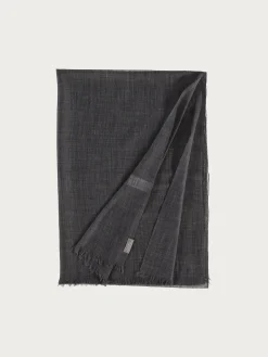 Zarte einfarbige Pashmina aus reinem Kaschmir