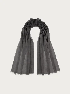 Zarte einfarbige Pashmina aus reinem Kaschmir