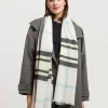 Zarte Stola mit FRAAS Plaid Karo aus reinem Kaschmir